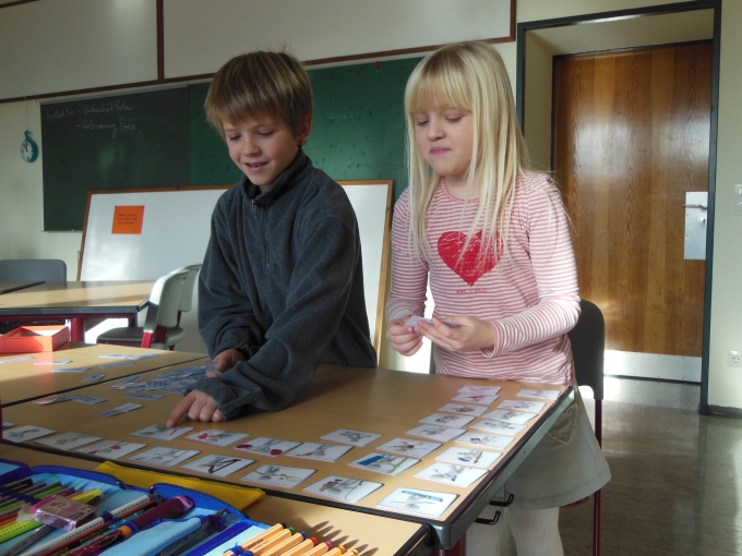 Die Kinder lernen viel voneinander
